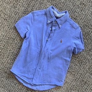 Polo Ralph Lauren Blue Button Down Polo. Toddler Boy. Size 2T.